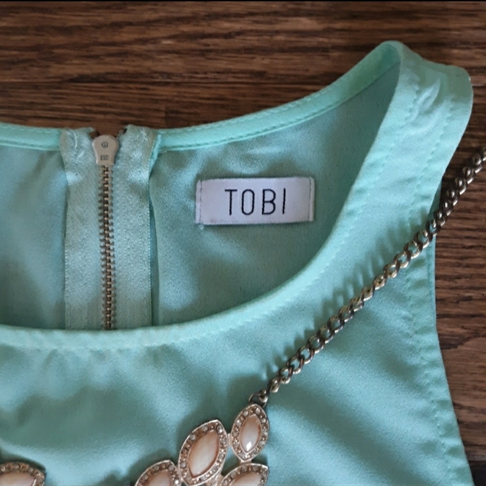 Tobi mint Danielle crop top size S - Picture 3 of 5